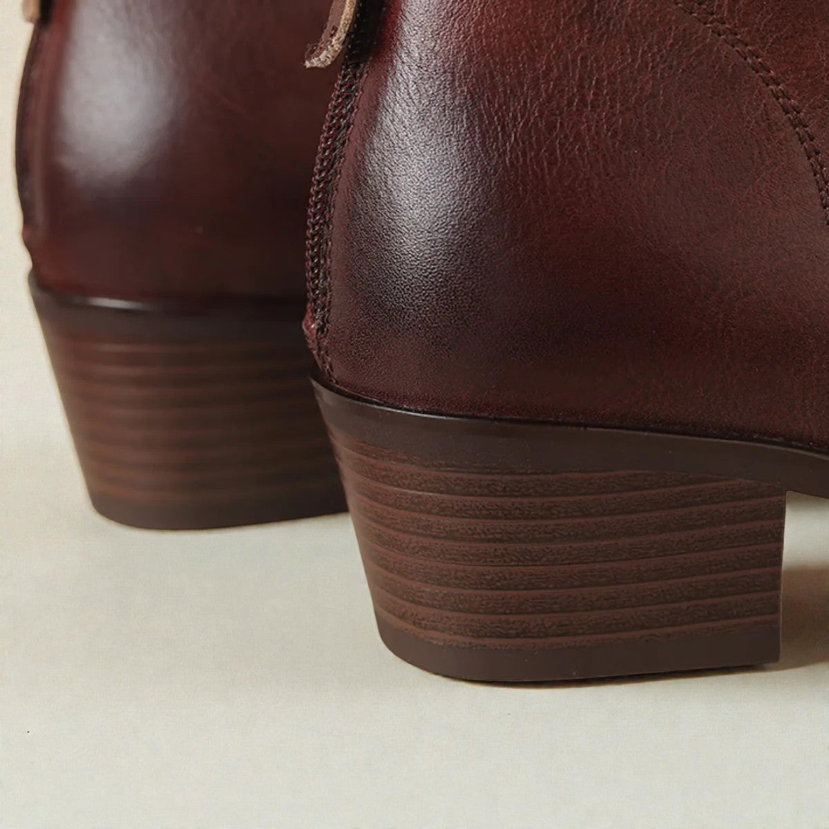 CAMILLE | BOTTINES DE LUXE À TALON BAS