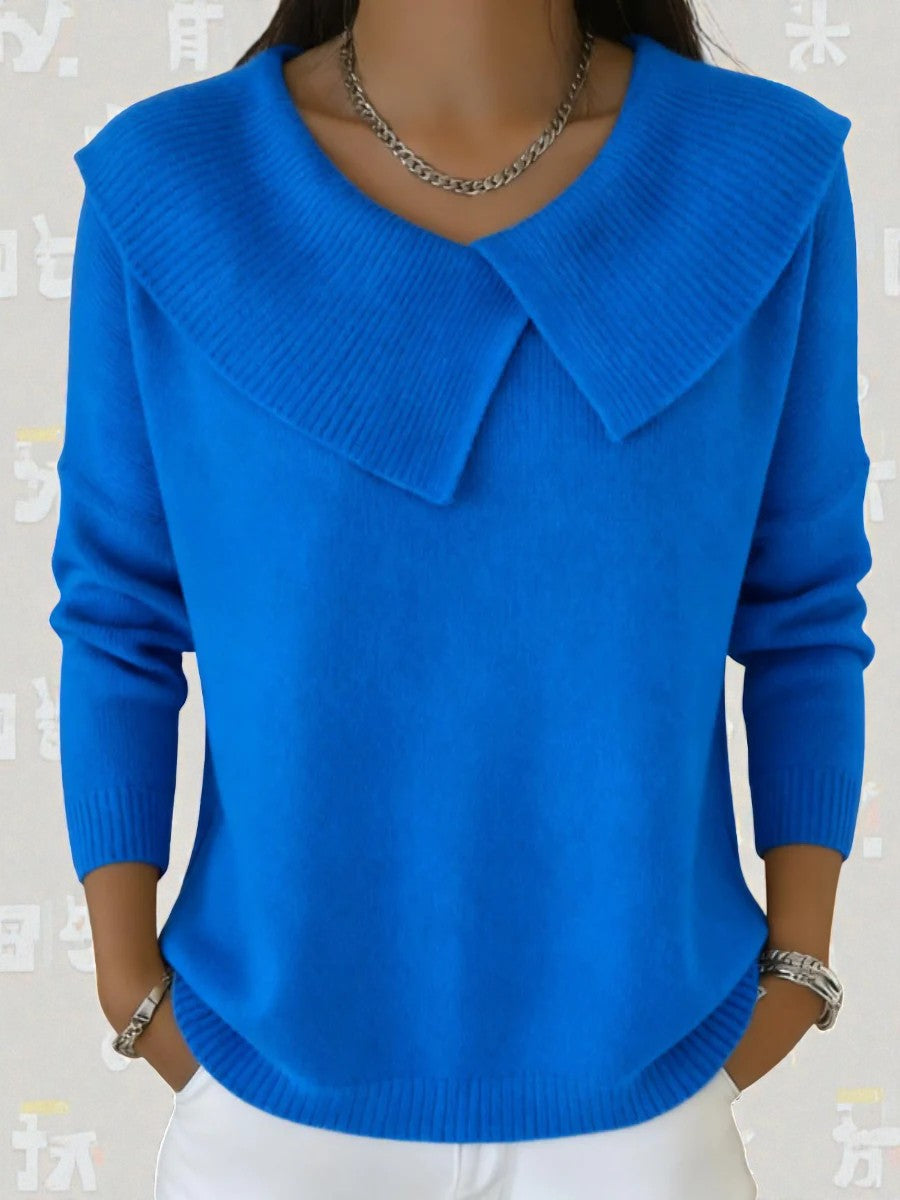 LUCINE | PULL DOUX À COL SOUPLE