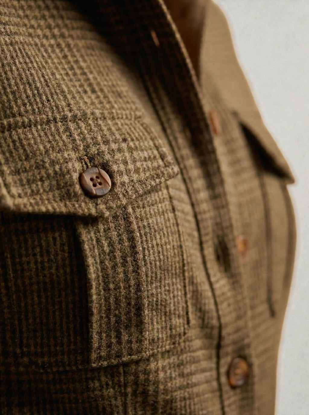 COMBINAISON MODERNE EN TWEED