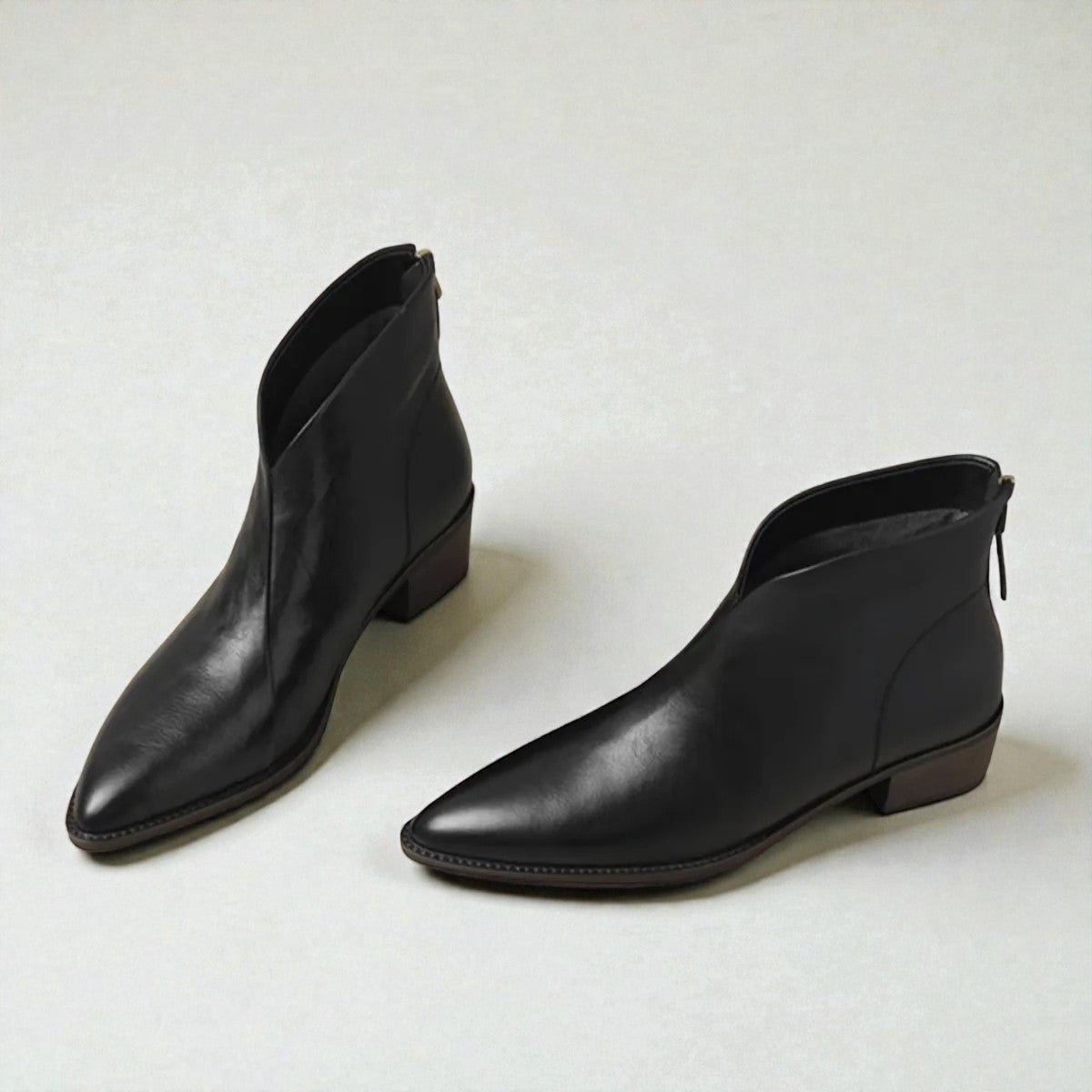 CAMILLE | BOTTINES DE LUXE À TALON BAS