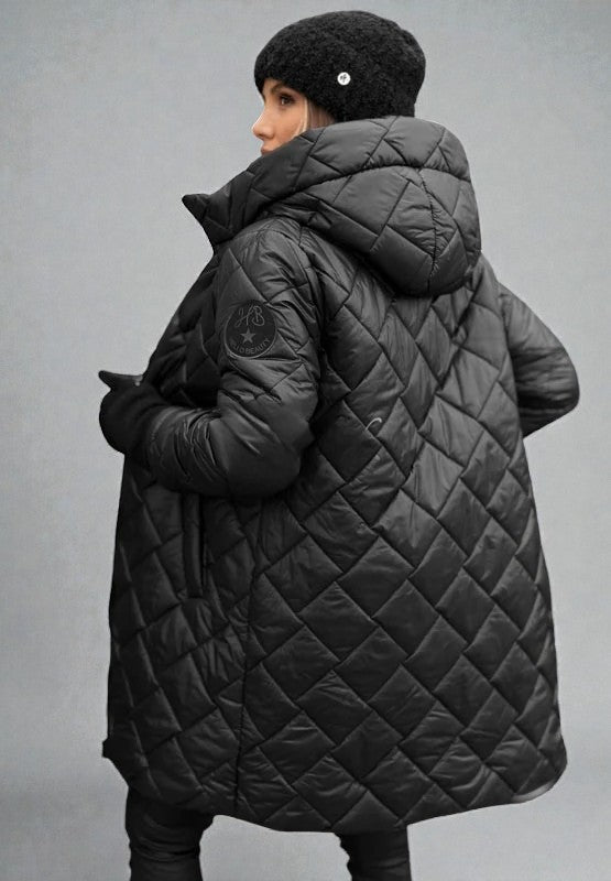VÉRA | MANTEAU DUVETÉ MATELASSÉ AVEC CAPUCHE