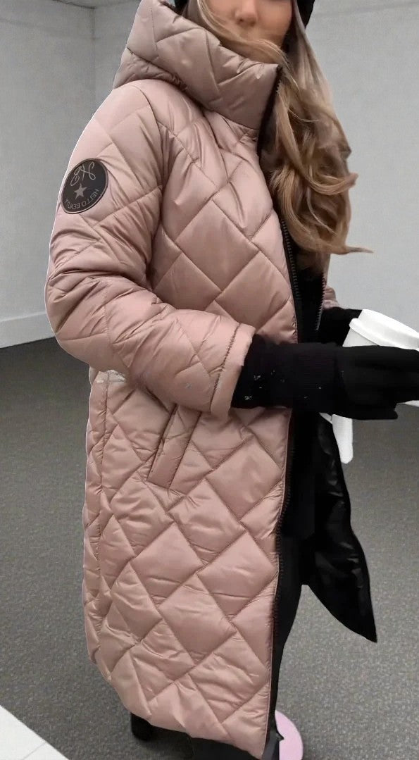 VÉRA | MANTEAU DUVETÉ MATELASSÉ AVEC CAPUCHE