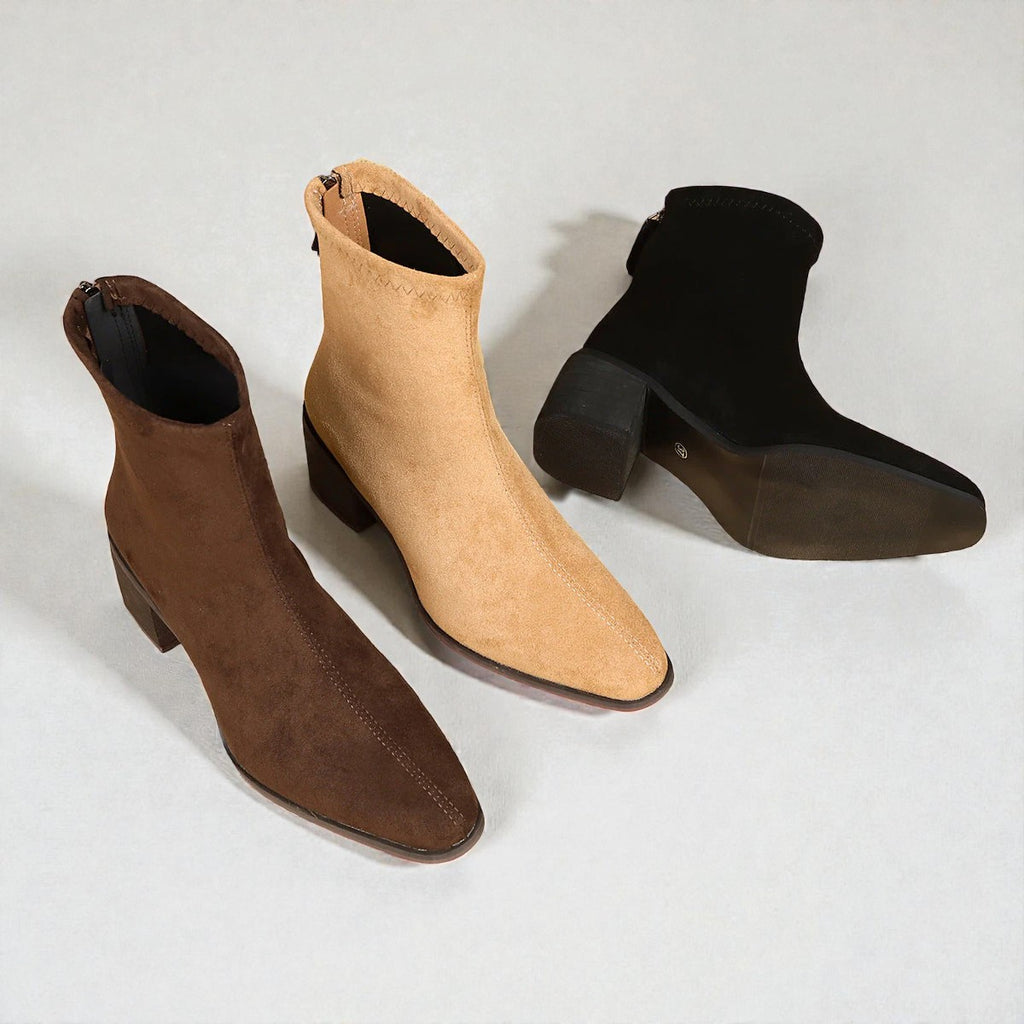GIULIANA | BOTTINES ÉLÉGANTES EN DAIM