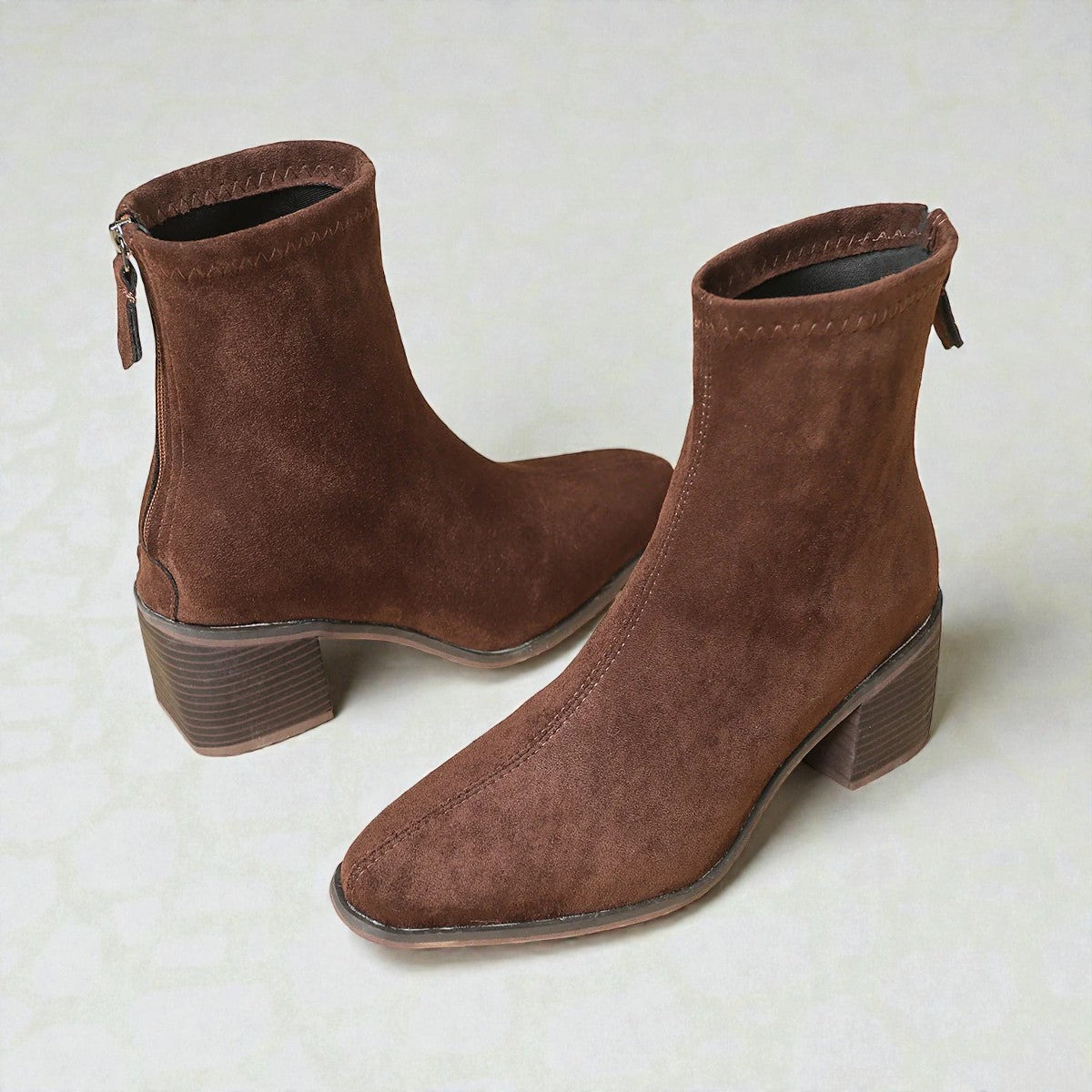 GIULIANA | BOTTINES ÉLÉGANTES EN DAIM