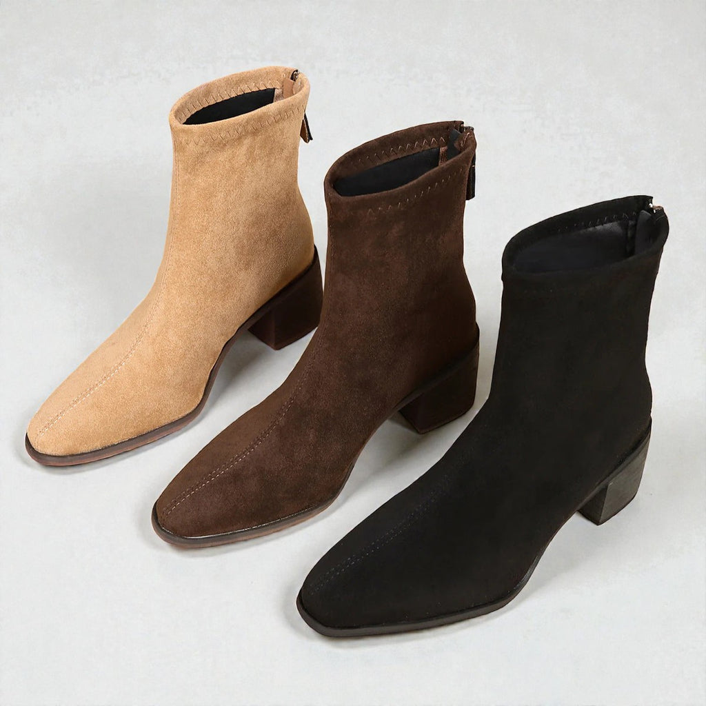 GIULIANA | BOTTINES ÉLÉGANTES EN DAIM