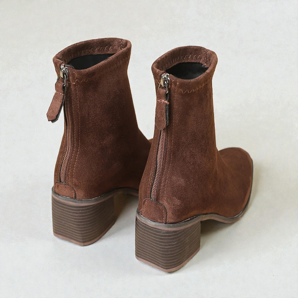 GIULIANA | BOTTINES ÉLÉGANTES EN DAIM