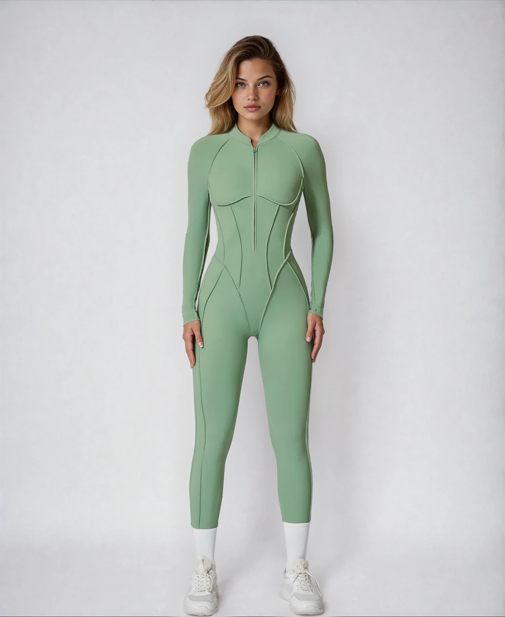 LOLA | COMBINAISON DE YOGA REMBOURRÉE À DOS OUVERT