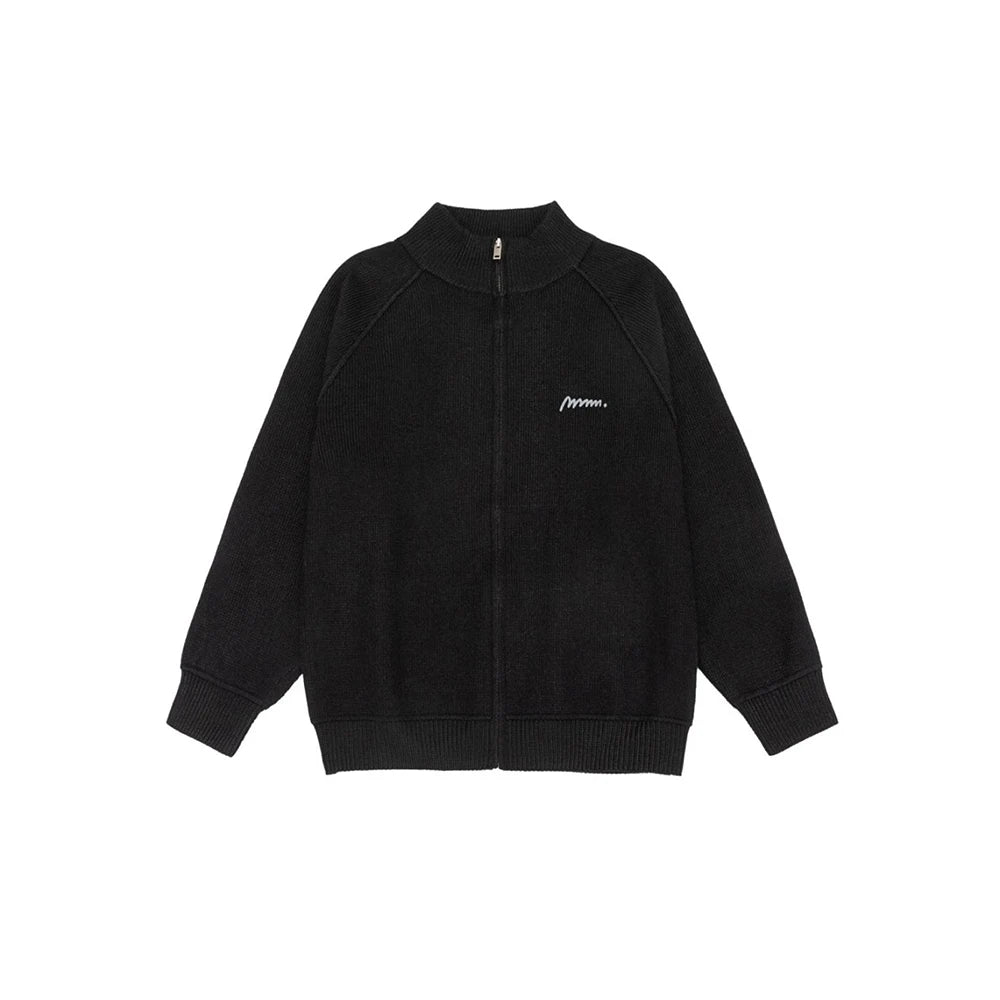 CARDIGAN TRICOTÉ À FERMETURE