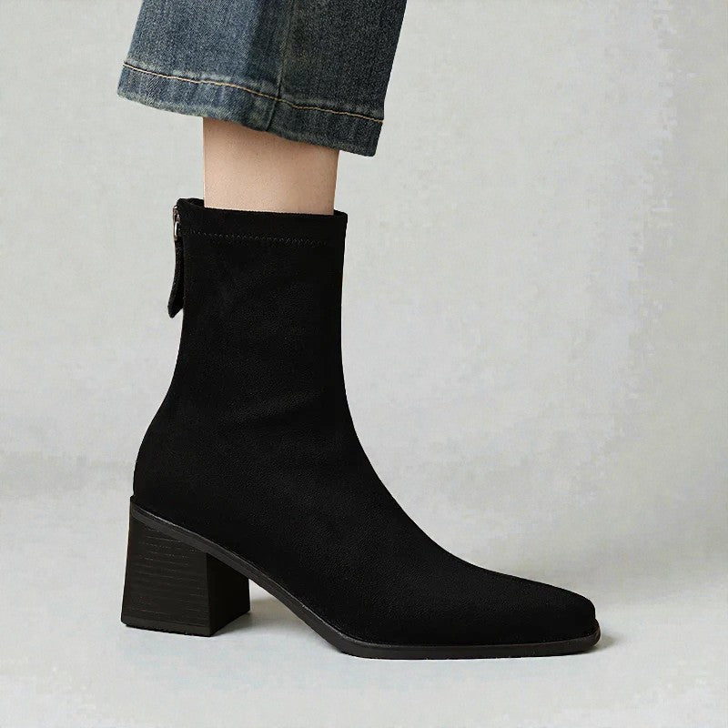 GIULIANA | BOTTINES ÉLÉGANTES EN DAIM