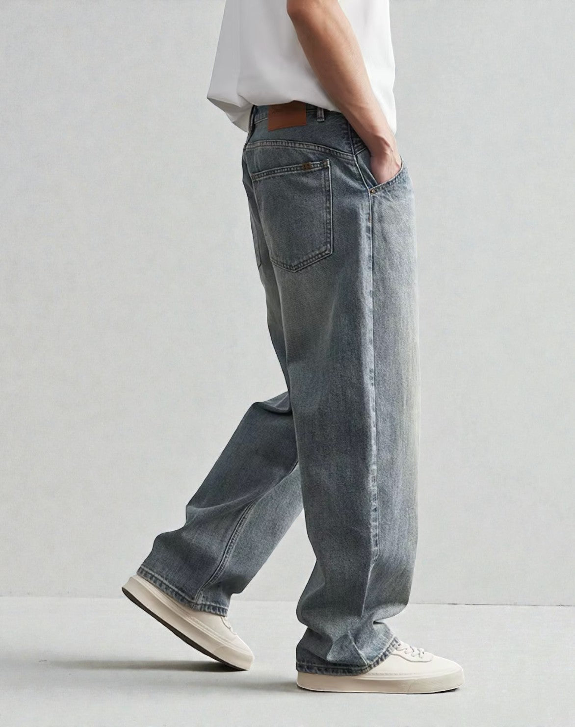 JEAN DROIT BLEU VINTAGE