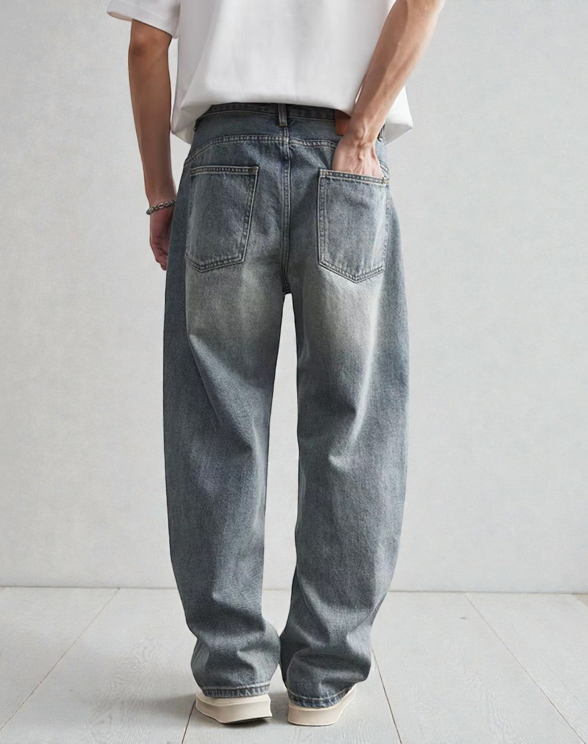 JEAN DROIT BLEU VINTAGE