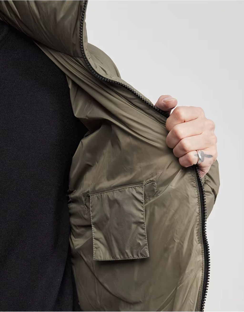 DOUDOUNE EN DUVET D’HIVER