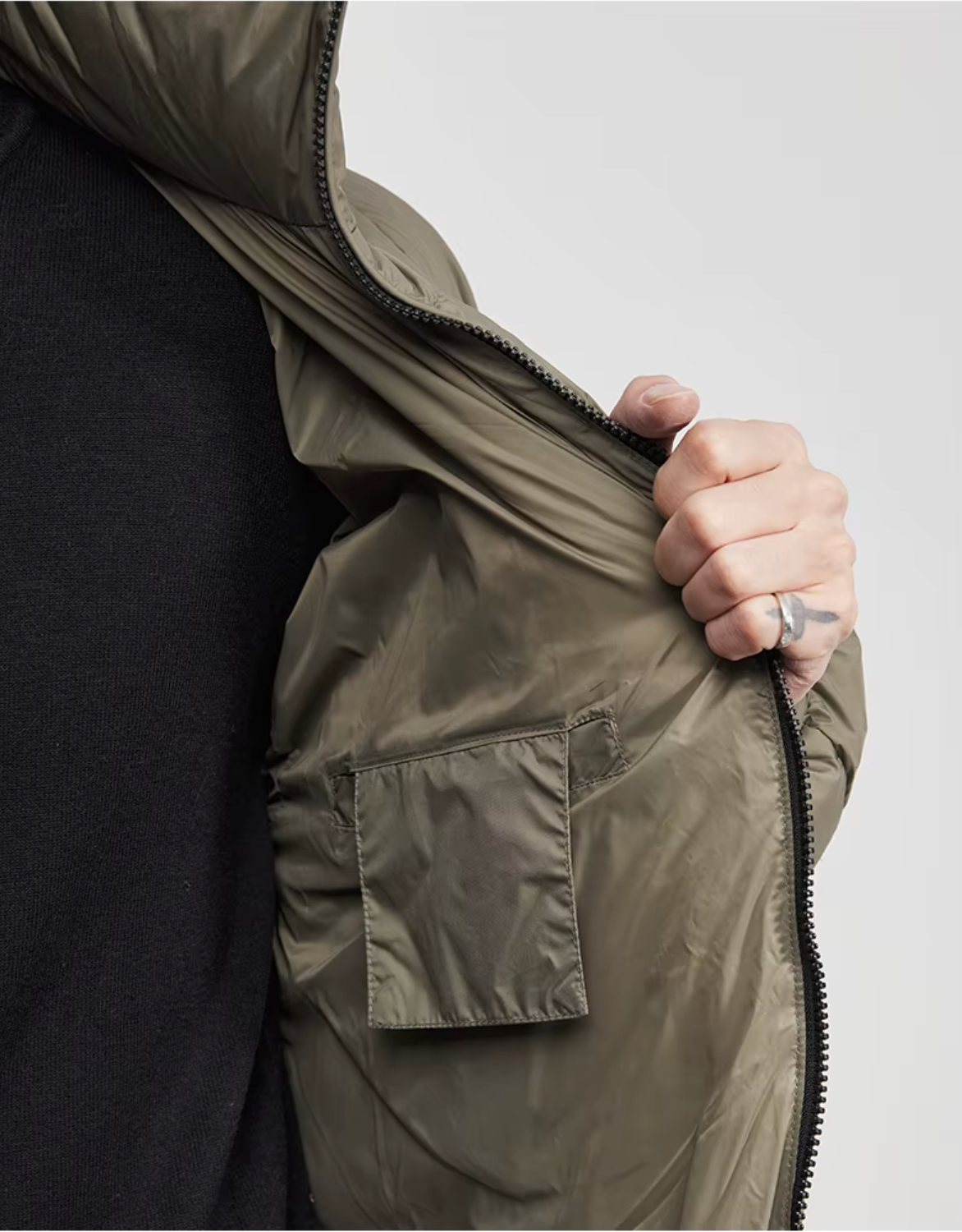 DOUDOUNE EN DUVET D’HIVER