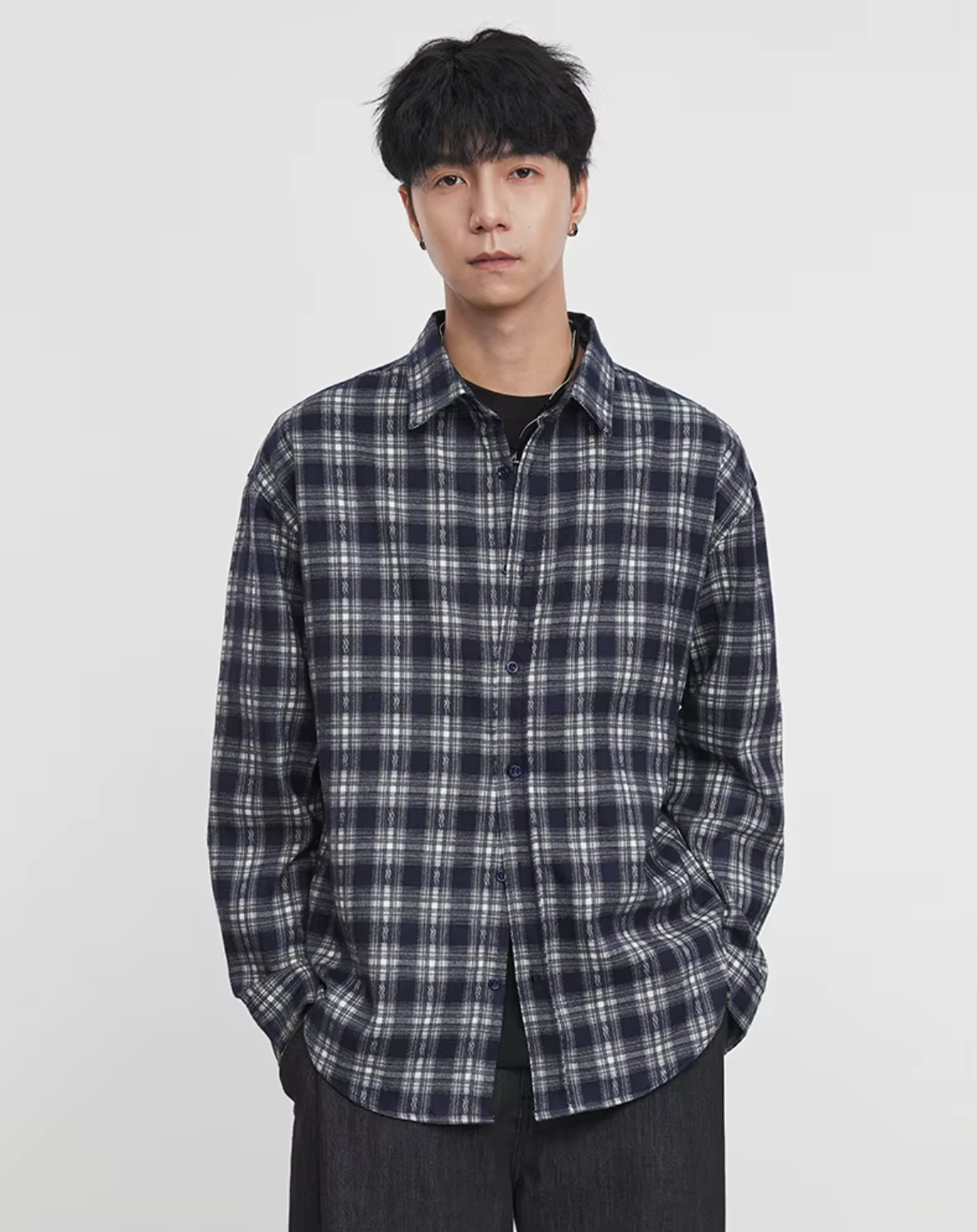 CHEMISE PLAID DÉCONTRACTÉE