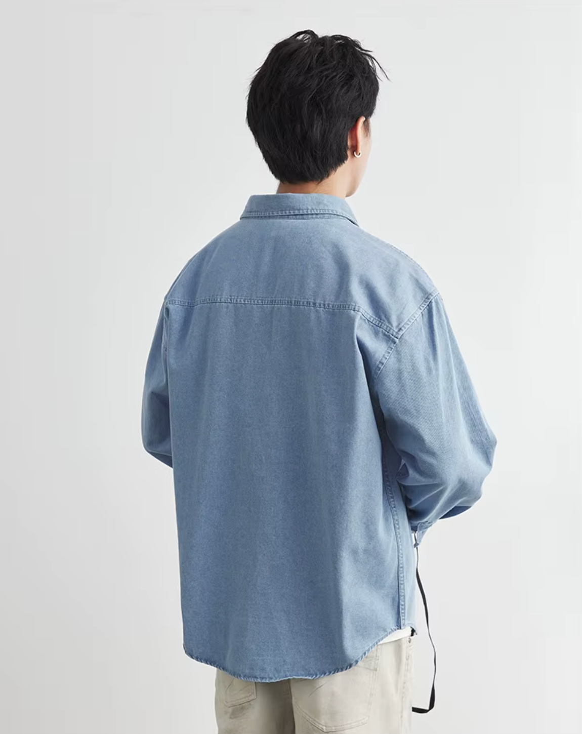 CHEMISE EN JEAN BRODÉE