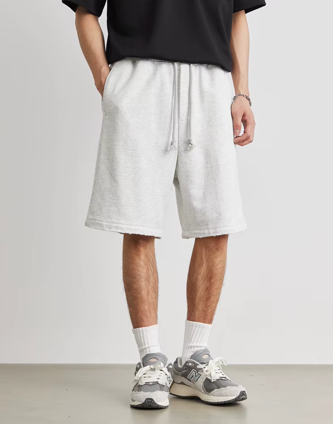 SHORT CARGO TRICOTÉ