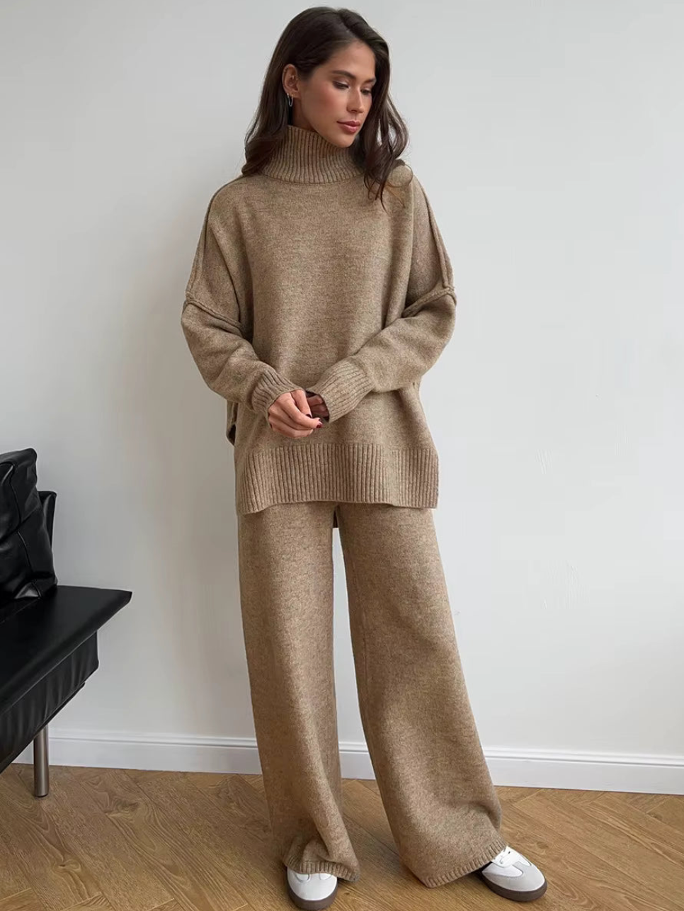 ALBA | ENSEMBLE COL ROULÉ TRICOTÉ