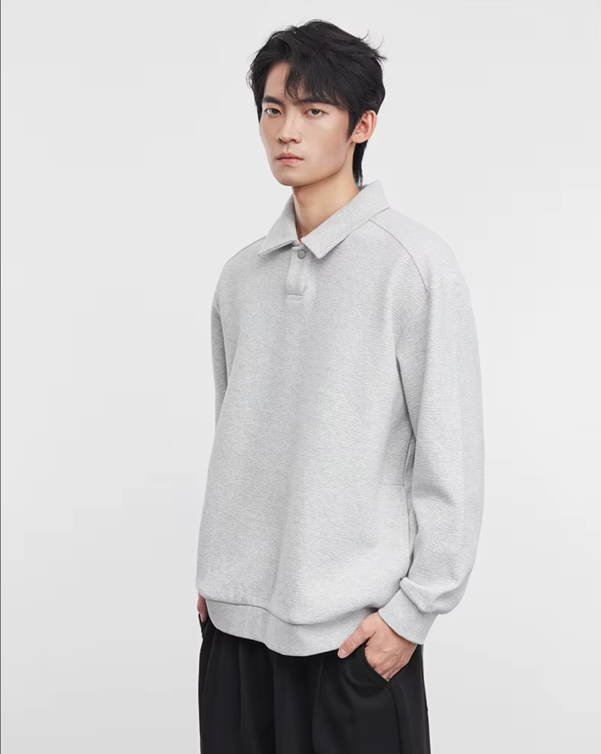 POLO SWEATSHIRT DÉCONTRACTÉ