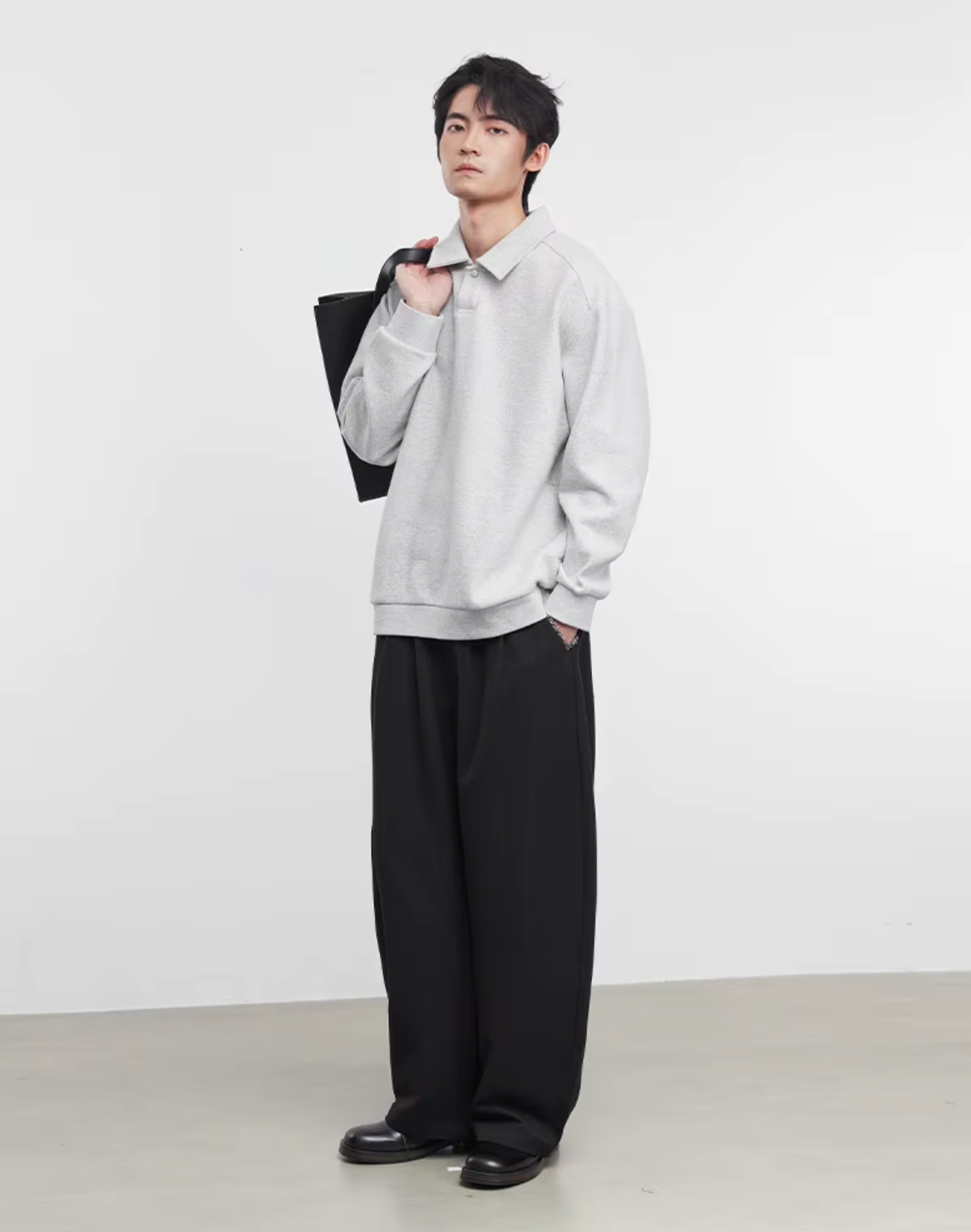 POLO SWEATSHIRT DÉCONTRACTÉ