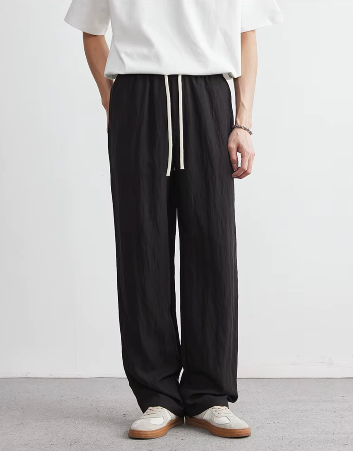 PANTALON DÉCONTRACTÉ EN LIN