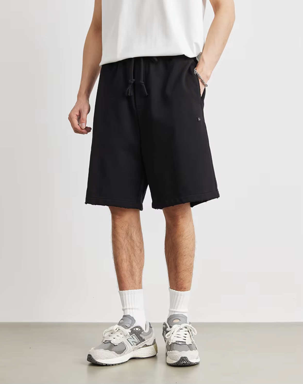 SHORT CARGO TRICOTÉ